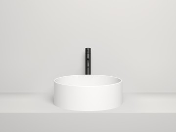 Раковина накладная ARMONIA 02 покраска по RAL полностью 450х450х150 S-Sense Глянцевое