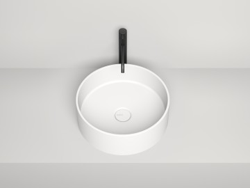 Раковина накладная ARMONIA 02 покраска по RAL полностью 450х450х150 S-Sense Глянцевое