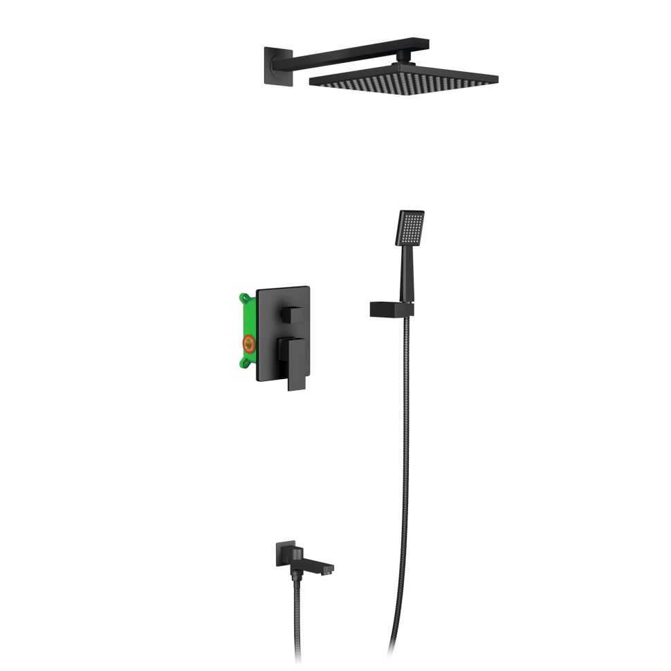 Душевая система встроенная Timo Selene SX-3069/03SM черный