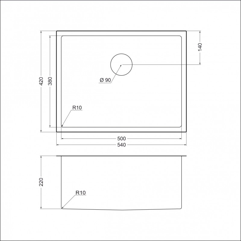 Мойка EMAR EMB-123 EMB-123 PVD Nano Golden