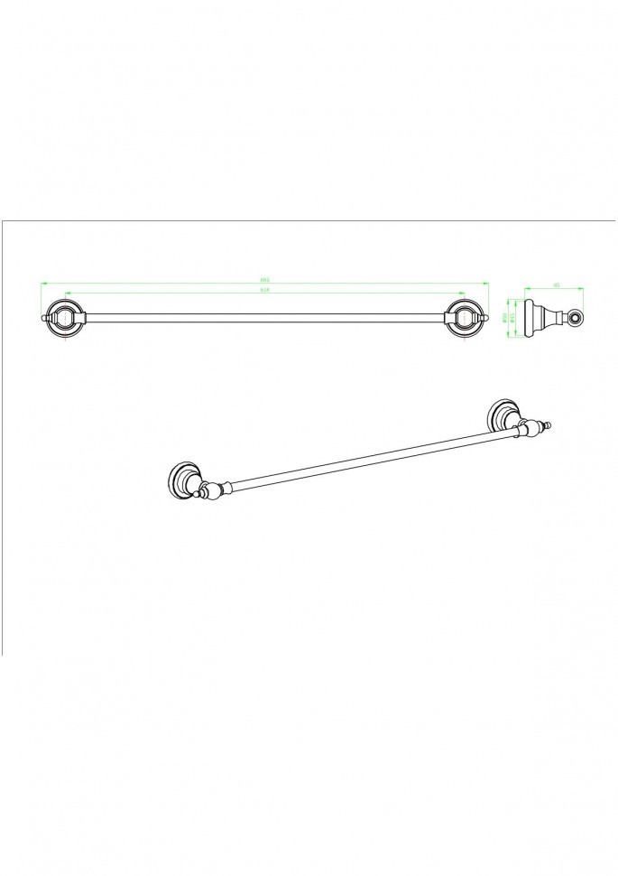 Полотенцедержатель 95808