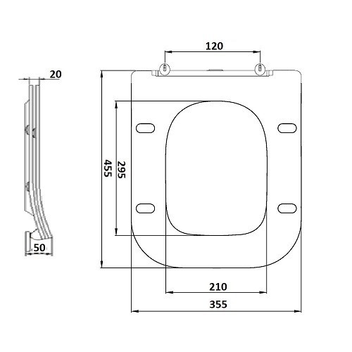 Унитаз напольный CeramaLux NS-3170