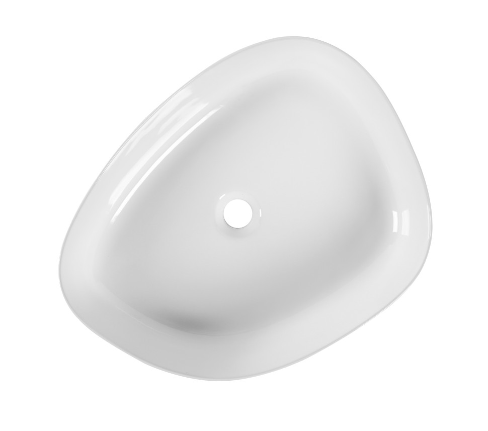 Раковина накладная MILLEAU Glace MU0044-GW (белый глянец)