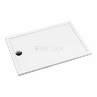 Акриловый душевой поддон, прямоугольный, 100x80 см