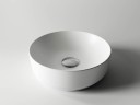 Умывальник чаша накладная круглая (цвет Белый Матовый) Element 355x355x125мм