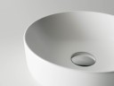 Умывальник чаша накладная круглая (цвет Белый Матовый) Element 355x355x125мм