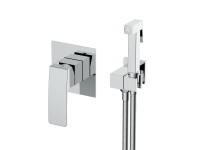 Смеситель Raglo с гигиеническим душем встраиваемый хром