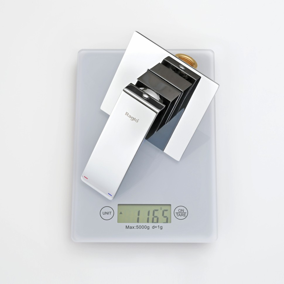 Смеситель Raglo с гигиеническим душем встраиваемый хром