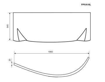 TIMO фронтальная панель IVA16L, шт
