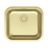 Мойка VELLO 48 UNI, нерж. сталь, VE48-LG, светлое золото, 480х440мм, Paulmark