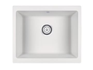Мойка GERA 60, IT-GRANIT, PM205546-WH, белый, 555х460, подст. мон. Paulmark