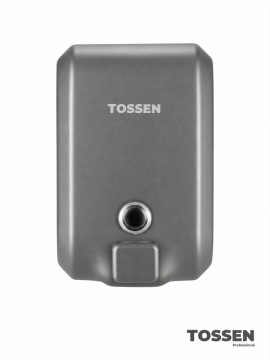 TOSSEN MN-1200 MG - механический диспенсер жидкого мыла (коллекция «Благородный графит»)