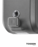TOSSEN MN-1200 MG - механический диспенсер жидкого мыла (коллекция «Благородный графит»)