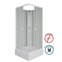 Душевая кабина Niagara Promo P100/26Q/MT/BK (100х100х200) 4 места