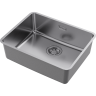 Кухонная мойка Omoikiri Omi 53-U/I Ultra-IN нерж. сталь/нержавеющая сталь