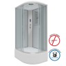 Душевая кабина Niagara Classic NG-2310-14LP (120х80х215) высокий поддон(40см),стекло матовое,4 места