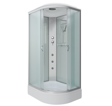Душевая кабина Niagara Classic NG-33094-14LG (100х90х215) средний поддон(26см),стекло матовое,4 места