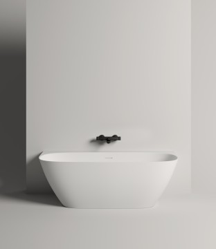Ванна пристенная SOFIA WALL 170x80 покраска по RAL полностью S-Sense Глянцевое
