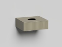 Подвесной модуль Armonia 600x200 с вырезом под сифон Salini 27A.1.600.200.03.1