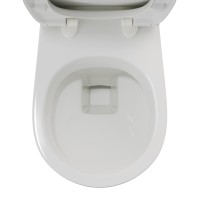 Унитаз подвесной BERGES GAMMA 52 см, сиденье полипропилен Gamma PS, микролифт, пластик