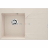 Гранитная мойка, 1-чаша с осушкой - правый