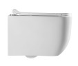 Унитаз подвесной MILLEAU BRIOT 232 белый глянец, безободковый, с микролифтом