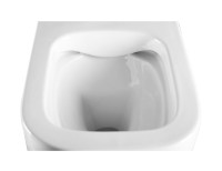 Унитаз подвесной MILLEAU BRIOT 232 белый глянец, безободковый, с микролифтом