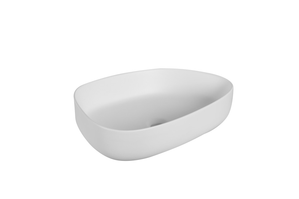 Раковина накладная MILLEAU Glace MU0044-MW (матовый белый)