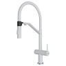 Смеситель для кухни ZENDER, белый матовый, Ze213155-WH, Paulmark