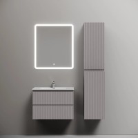 Тумба подвесная SANCOS Snob R 690х445х500, c двумя ящиками оснащенными доводчиками, Doha Soft, арт.SNR70SM