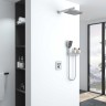 Душевой комплект VSFW-321MT1RCH встраиваемый, термостатический, двухрежимный, хром