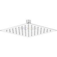 Верхний душ, со стали - 200x200 мм