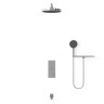 Душевой комплект VSFW-433TI2RCH встраиваемый, хром
