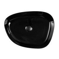 Накладная раковина BelBagno BB1435-NERO