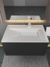 Раковина для ванной Uperwood Lotus Premium 80х50х13 см, белая глянцевая
