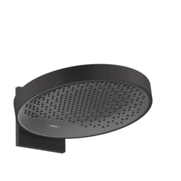 Верхний душ Hansgrohe Rainfinity d=36 см., настенный, цвет: черный матовый 26230670