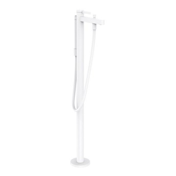 Смеситель для ванны Hansgrohe Finoris, напольный 76445700, белый матовый