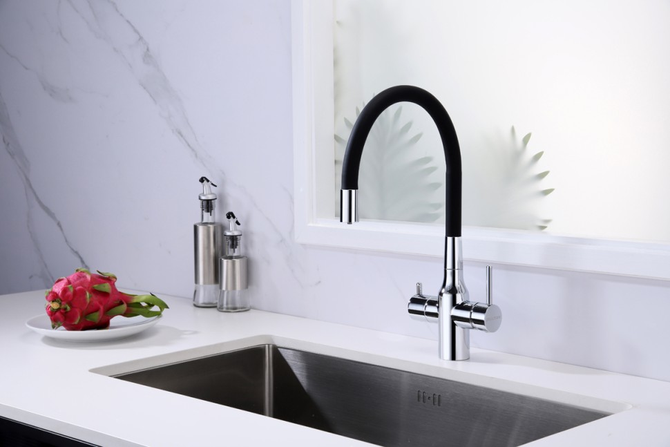 Смеситель для кухни Salix, хром, Sa213419-CR, Paulmark