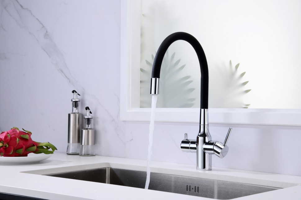 Смеситель для кухни Salix, хром, Sa213419-CR, Paulmark