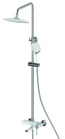 Душевая стойка со смесителем с коротким изливом 92050