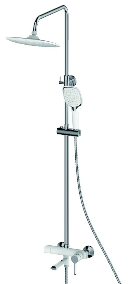 Душевая стойка со смесителем с коротким изливом 92050