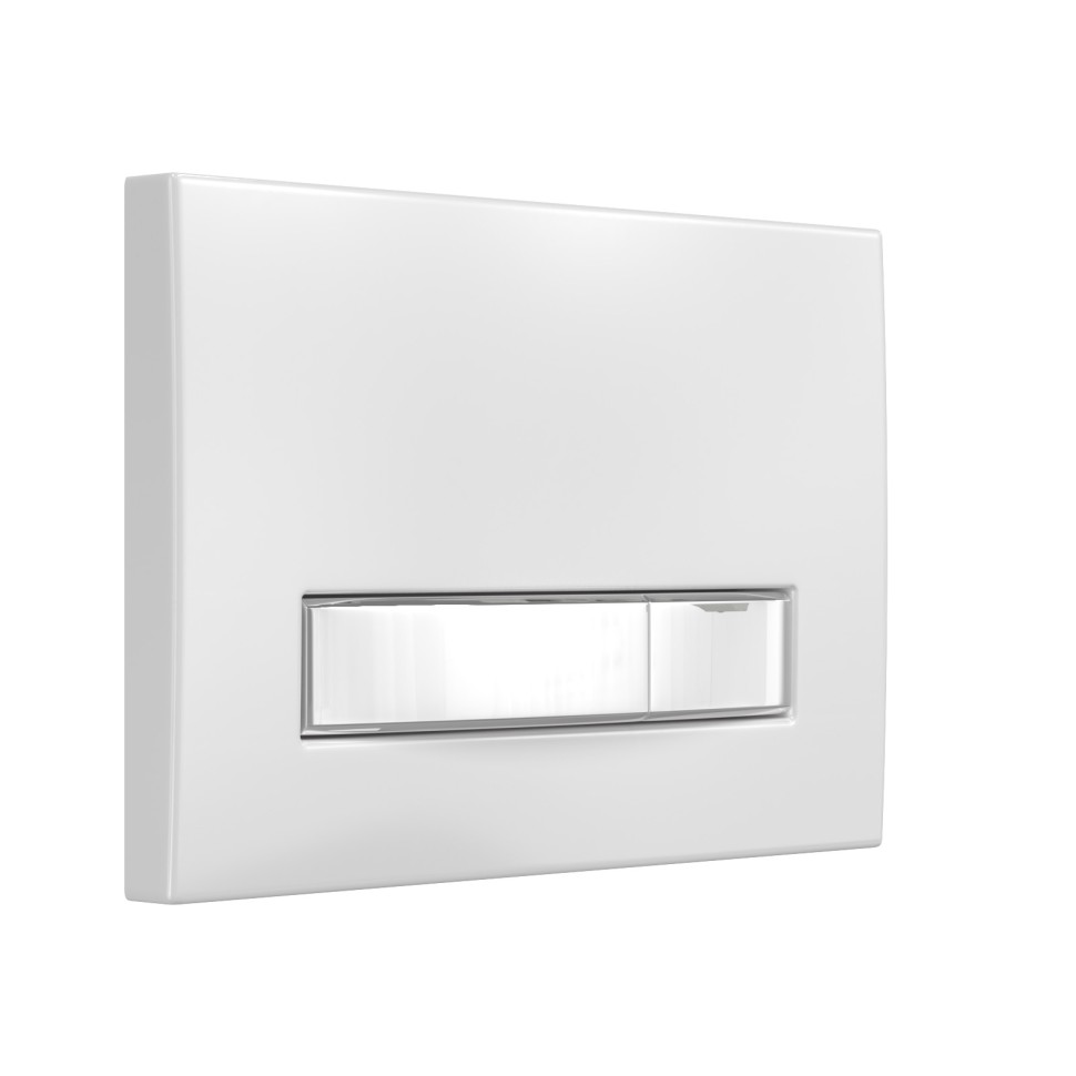 Инсталляция BERGES для скрытого монтажа унитаза АТОМ Line 410 кнопка белая/хром глянец