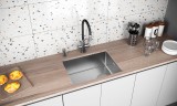 Мойка нерж. сталь NEXT-SLIM 54 UNI, PM215442-BS, брашированная нерж.сталь, 540х420мм, Paulmark