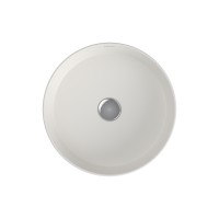 Раковина BERGES Ego SL накладная, ? 38 см, матовый белый