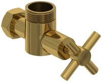 Вентиль угловой крест (G 1" НР х G 3/4" НГ)