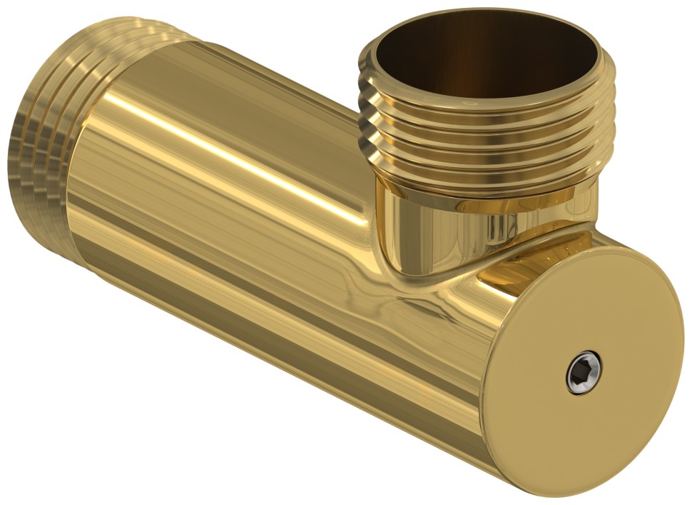 Уголок со спускным клапаном переходной (G 1" НР х G 1" НР)