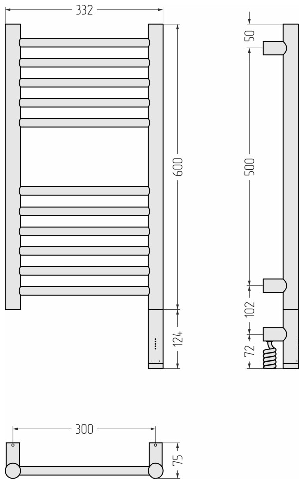 Богема 3.1 прямая 600х300 МЭМ правый