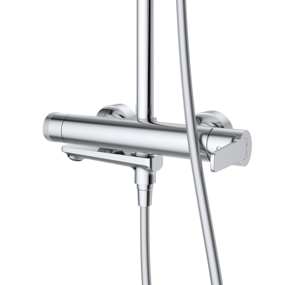 Душевая стойка со смесителем и изливом CEZARES LUX-CVD-01