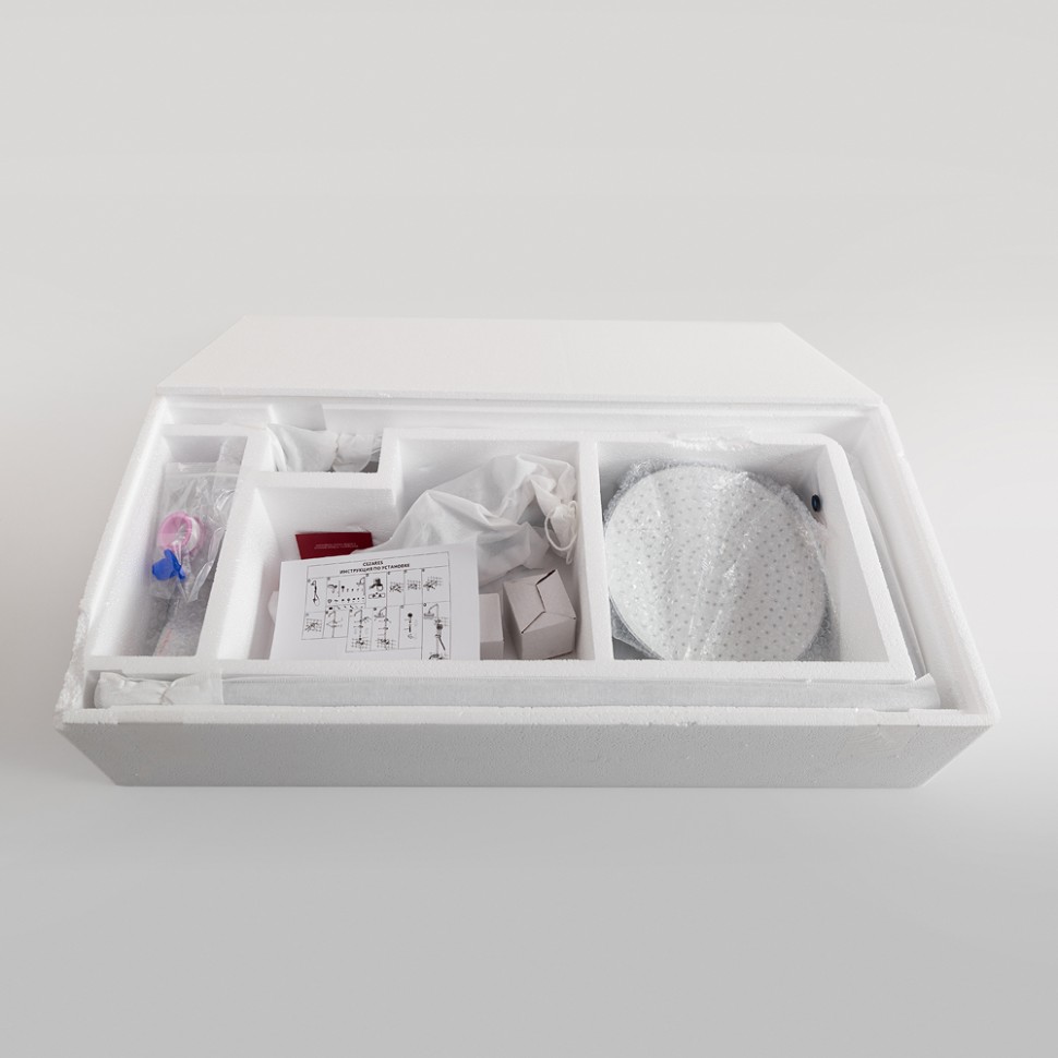 Душевая стойка со смесителем и изливом CEZARES LUX-CVD-01