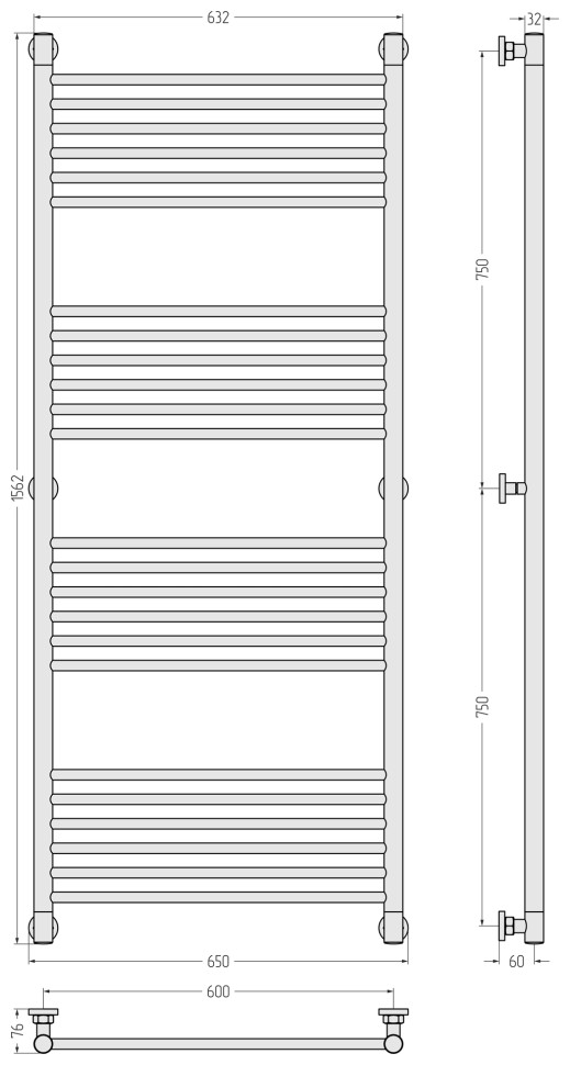Богема+ прямая 1500х600